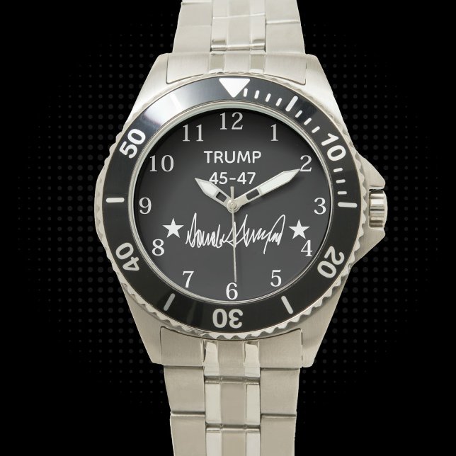 Trump Signature 45-47 Armbandsur (Skapare uppladdad)