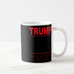 Trump Skapar America Ashamed igen Anti-trump Poli Kaffemugg
