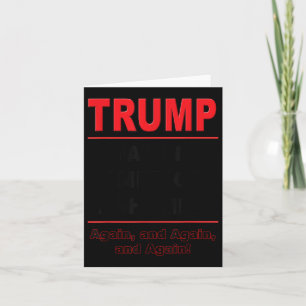 Trump Skapar America Ashamed igen Anti-trump Poli Kort