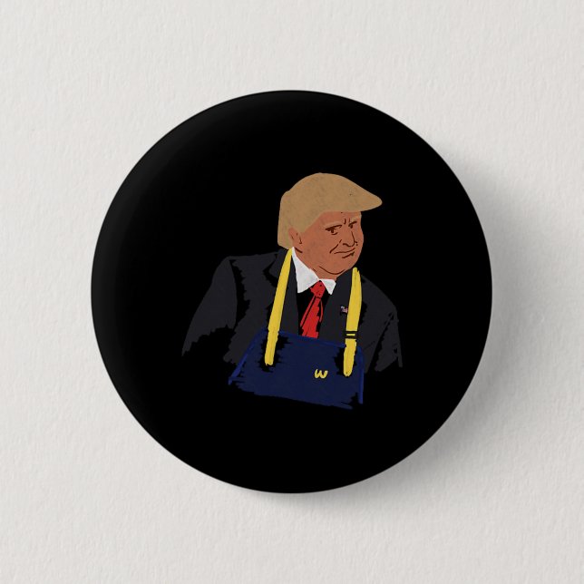 Trump Skapar Fries 2024 Knapp (Framsida)