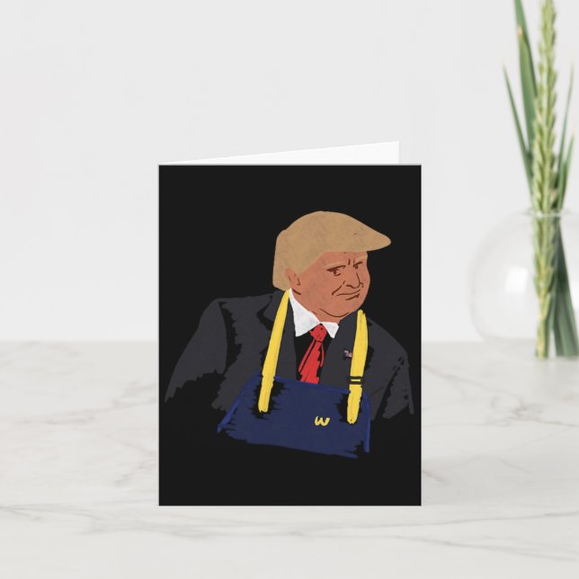 Trump Skapar Fries 2024 Kort (Framsida)