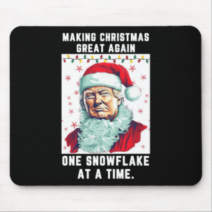 Trump Skapar julens Underbar igen En snöflake A Musmatta