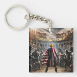 Trump skild som gladiator i en gammal romersk