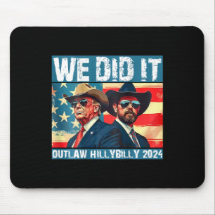 Trump Skräp Vi Gjorde Det Outlaw Hillbilly 2025 (p Musmatta