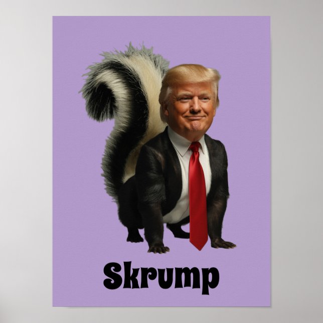Trump Skunk Poster (Framsidan)