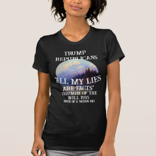 Trump släpper minderåriga flickors apokalyps t shirt