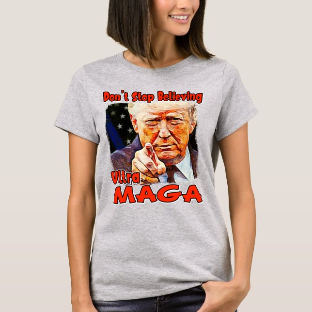 TRUMP_Sluta inte tro T Shirt (Framsida)