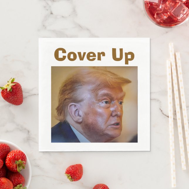 Trump/Smutsar Pappersservett (Insitu)