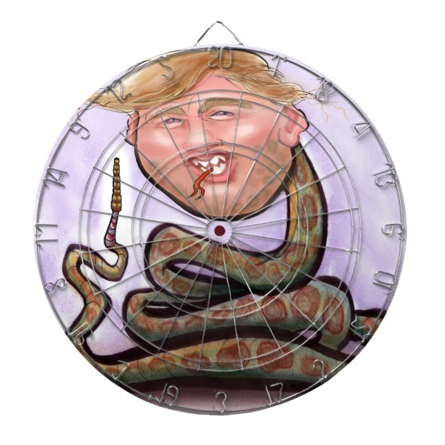 Trump Snake Dart Board Darttavla (Framsidan)