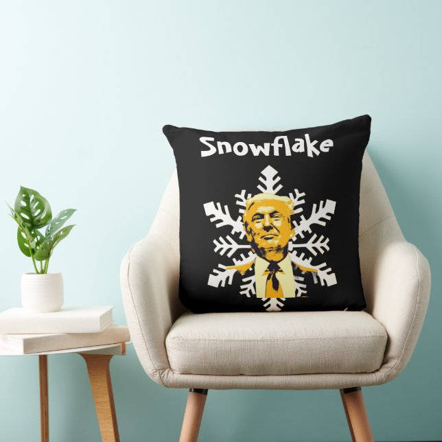 Trump/Snöflake Dekorativ kudde (Stol)