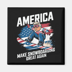 Trump Snowboard Usa - Gör nu påstigning Underbar A Magnet