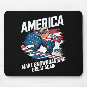 Trump Snowboard Usa - Gör nu påstigning Underbar A Musmatta