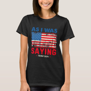 Trump Som Jag Säger Trump Hans Tal Trump Vance T Shirt