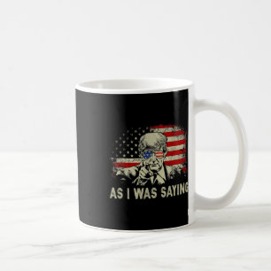 Trump Som Jag Säger Trump Hans Tal Val Röst Kaffemugg