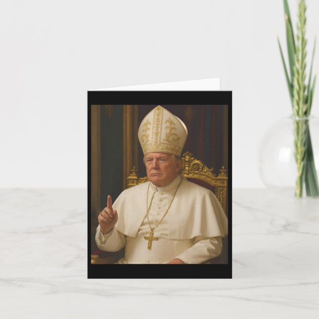 Trump som påvens PM-funktion 1 Kort (Framsida)