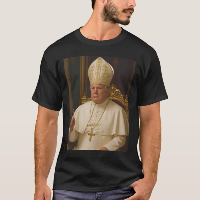 Trump som påvens PM-funktion 1 T Shirt (Framsida)