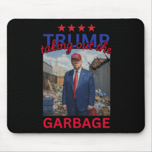 Trump som tar ut Garbyge 2024-trumpan Musmatta