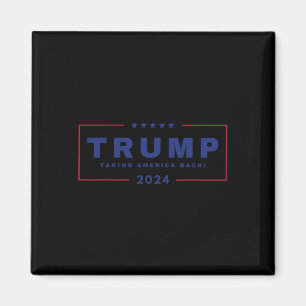 Trump som tog Amerika tillbaka 4 juli 2024 USA Mag Magnet