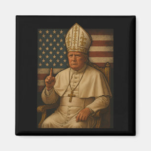 Trump som Vatican Church Pope Republican made Vati Magnet
