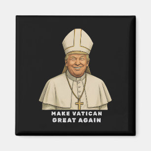 Trump som Vatican Church Pope Trump gör Vatikan Gr Magnet