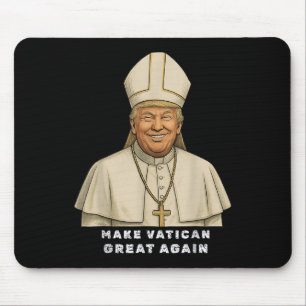 Trump som Vatican Church Pope Trump gör Vatikan Gr Musmatta