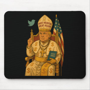 Trump som Vatican Church Pope Trump Musmatta