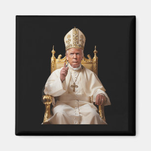 Trump som Vatican Church Pope Vatican Christian Magnet