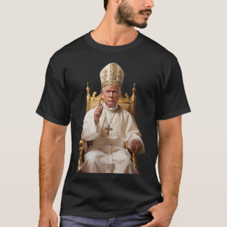 Trump som Vatican Church Pope Vatican Christian T Shirt