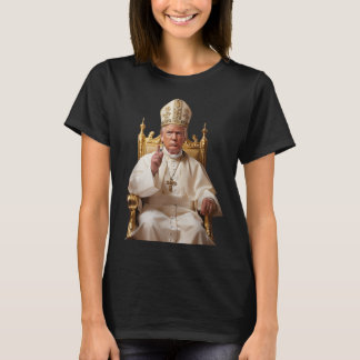 Trump som Vatican Church Pope Vatican Christian T Shirt