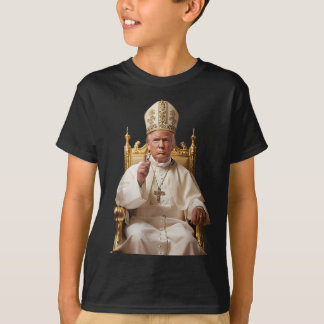 Trump som Vatican Church Pope Vatican Christian T Shirt
