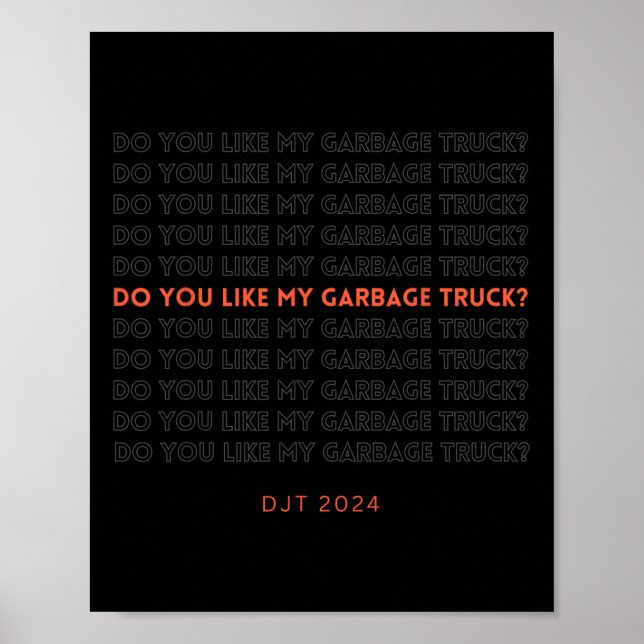 Trump soptrUCK  Poster (Framsidan)