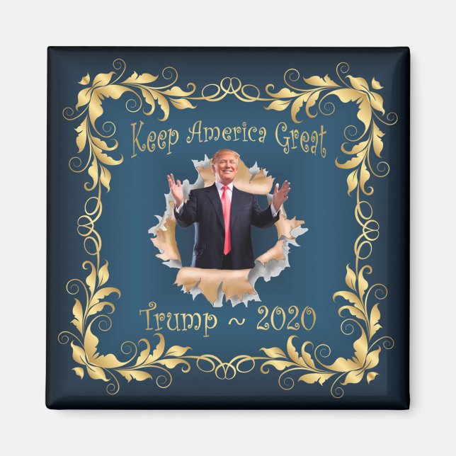 Trump Souvenir Breakout-minneshögtid ~ Magnet (Framsidan)