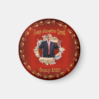 Trump Souvenir Uppbrott Minnesskylt ~ Magnet