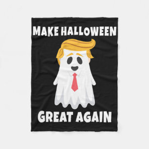 Trump spöke. Få Halloween att åter bli bra firande Fleecefilt