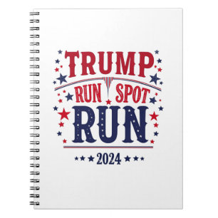Trump Springa Spot Springa-debatten Anteckningsbok