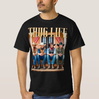 Trump Squad Kennedy Vance Elon Thug Life T Shirt