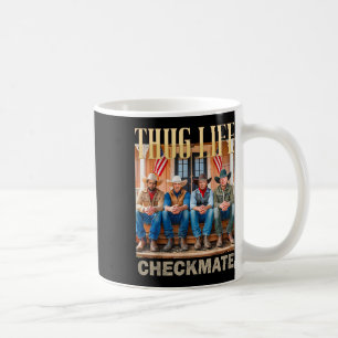 Trump Squad Thug Life Trump Vance Kennedy Elon Kaffemugg