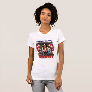 Trump Squad Vance Kennedy 45 47 USA Flag ta amer T Shirt