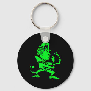 Trump St. Paddy's Roliga Trump St Patrick's Day Nyckelring
