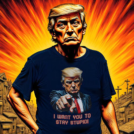 Trump stanna dum t shirt