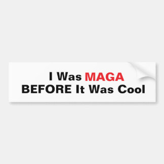 Trump Sticker MAGA innan det var Coola Bildekal