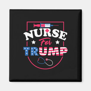 Trump - stöd för republikanska sjuksköterskor i Ko Magnet