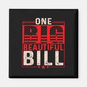Trump Stor Bill Ett Stort Vackert Bill Rolig Polit Magnet