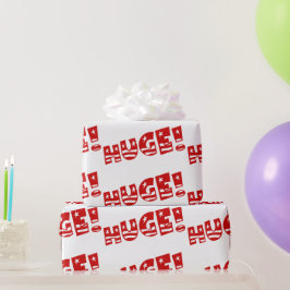 Trump STOR Fest Firar Födelsedagsfirande Presentpapper