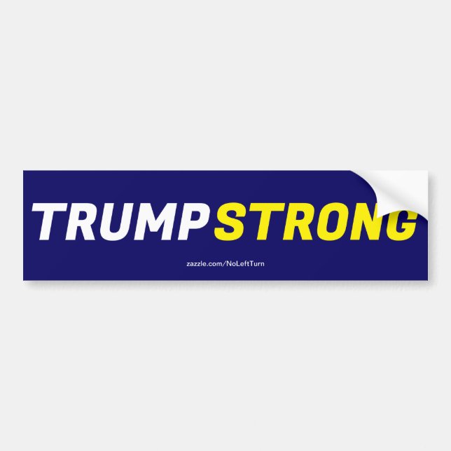 Trump Strong Bildekal (Framsidan)
