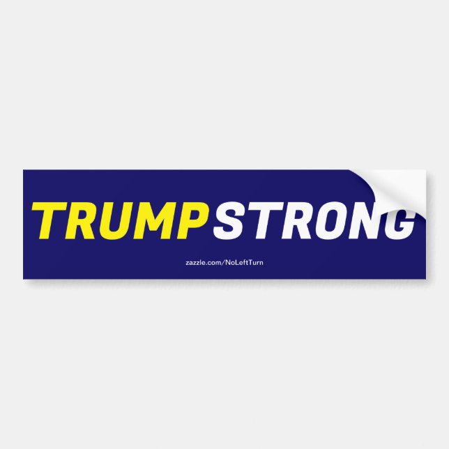 Trump Strong Bildekal (Framsidan)