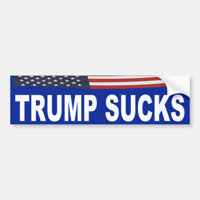 Trump Sucks Bildekal (Framsidan)