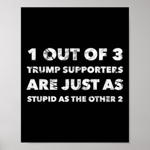 Trump-supportrar är bara stupida poster