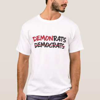 Trump-supportrar för antidemokrater DemonRats T-Sh T Shirt