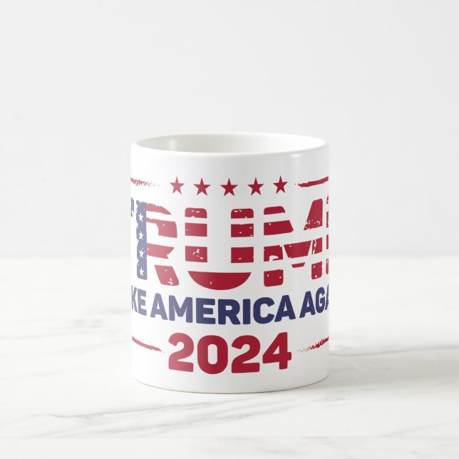 Trump - ta Amerika igen 2024 Kaffemugg (Center)